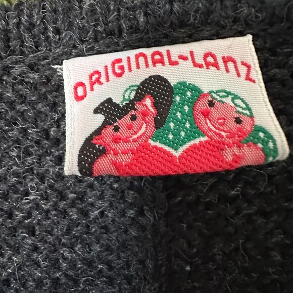 Lanz Original Vintage Sweater Womens 38/SMALL Wool Cardigan Button Front Preppy - Picture 6 of 11